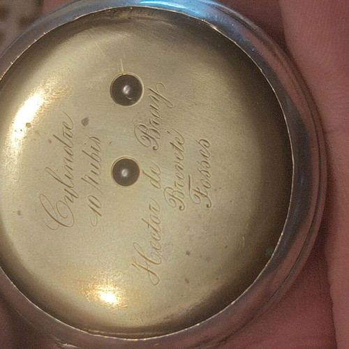 Hector de Bray antique pocket watch, key wind, c. 1870–1900