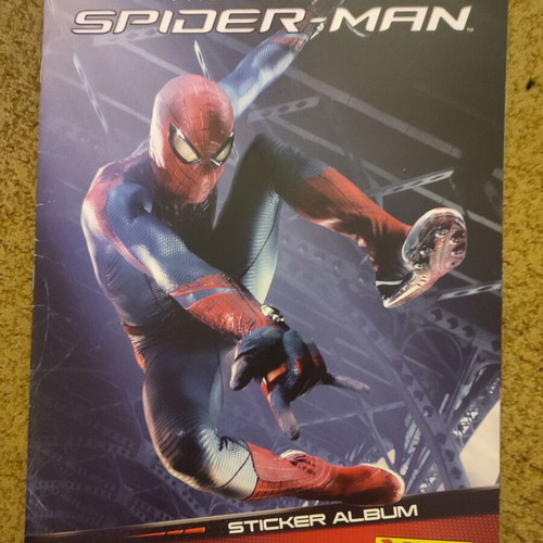 The Amazing Spiderman sticker album used, Greek edition