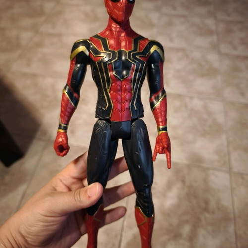 Iron Spiderman Marvel figure 2018 Hasbro used