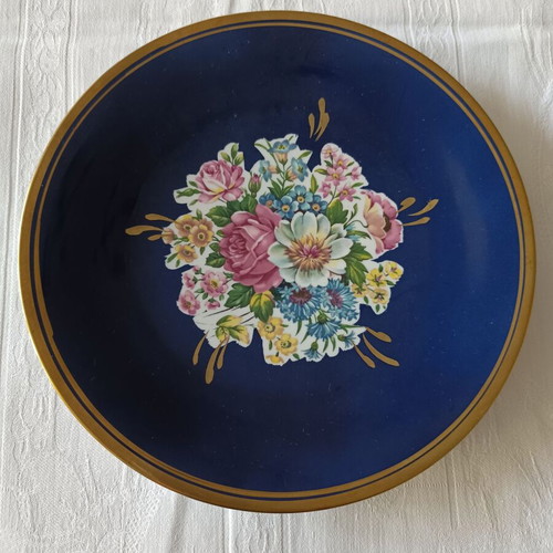 Vintage decorative plate from Polish porcelain Cmielow like new, 24 cm