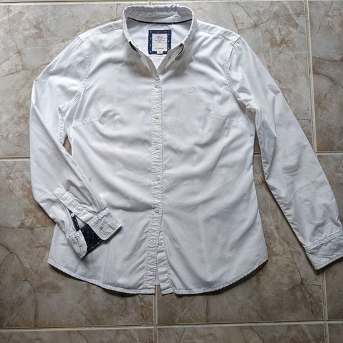 S.Oliver women's shirt new, white and blue, sizes M and L