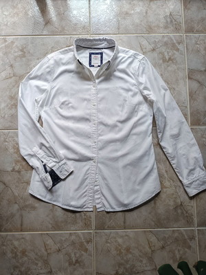 S.Oliver women's shirt new, white and blue, sizes M and L