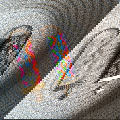 Μαρτυρικά Καινούργια Χειροποίητα Πολύχρωμα Με Κορδέλα