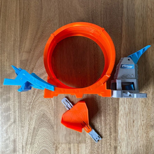 Hot Wheels Double Loop Stunt Champion Track used