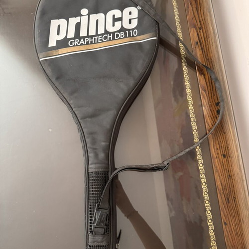 Prince Graphitech DB 110 tennis racket with case used