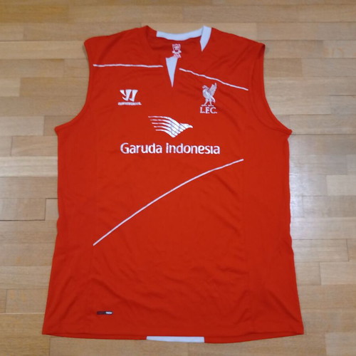 Liverpool Football Vest Warrior XL sleeveless training shirt like new