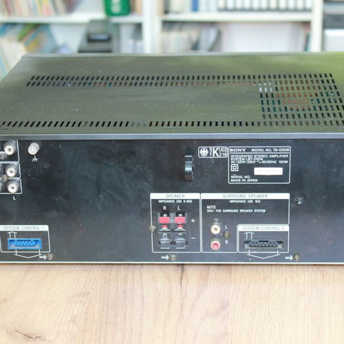Sony TA-D509 amplifier