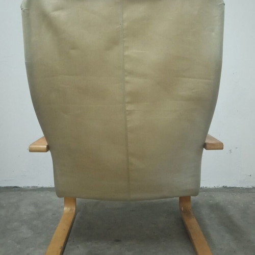 Ikea Pello armchair used with Ikea Lack wenge side table