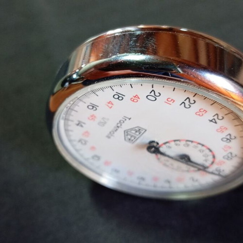 Heuer Trackmate mechanical stopwatch like new
