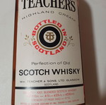 Teacher's whisky collectible 4.5 liters like new