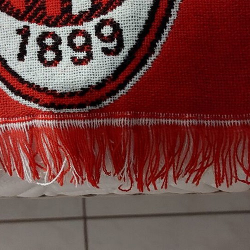Champions League Final scarf A.C Milan-Liverpool F.C authentic, like new