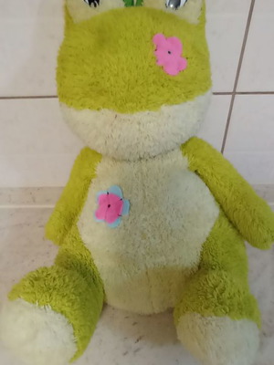 Stuffed frog used 50 cm