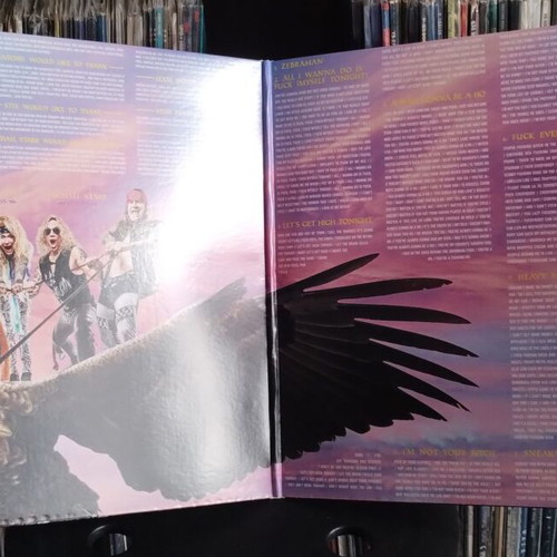 Steel Panther Heavy Metal Rules LP limited edition signed
