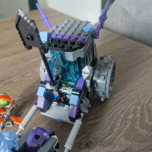 Lego 70349 Ruina's Lock & Roller NEXO KNIGHTS used, missing shield handle