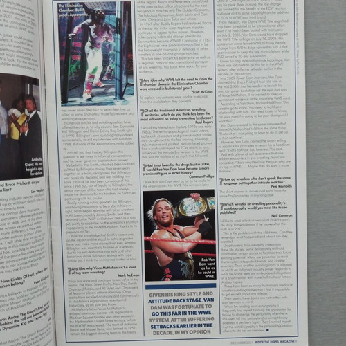 Inside The Ropes issue 15 used Pro-Wrestling Magazine 2021