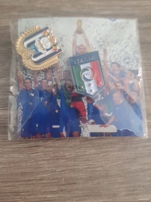 Pins Εθνικής Ιταλίας καινούργια, συλλεκτικά (2 τεμάχια)