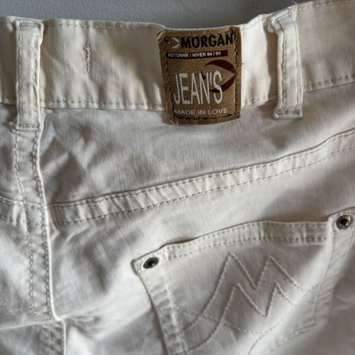 Morgan vintage flared pants white XL 42 14 used