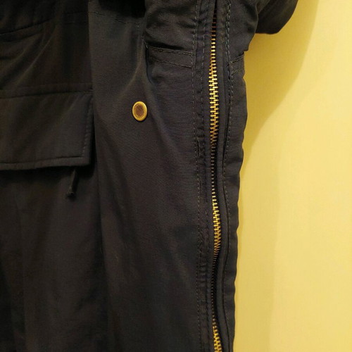 Staff men's jacket size 92/M blue like new with hood