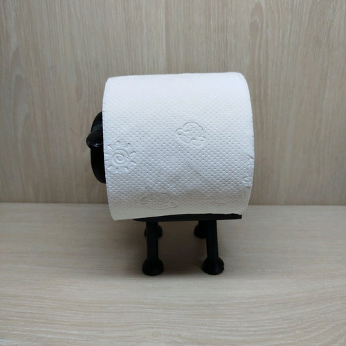 Shaun the Sheep toilet paper holder new, black PVC