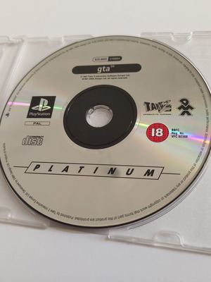 Grand Theft Auto игра за PlayStation 1 употребявана, Platinum издание