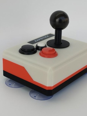 ZAPSTICK Retro joystick 9pin/USB καινούργιο ελληνικό arcade χειριστήριο