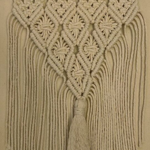 Macrame tote bag