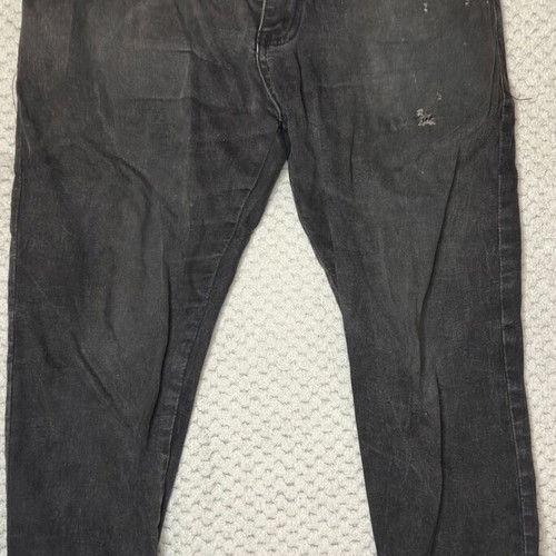 Adrexx Black Jean Denim Slim Fit Pants used