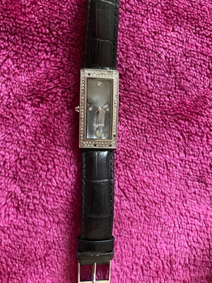 Ρολόι Oxette γυναικείο μεταχειρισμένο, ασημί