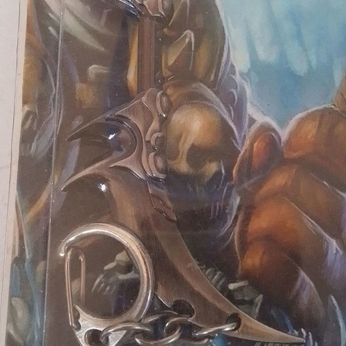 World of Warcraft Wrath of the Lich King Black Bow Keychain new