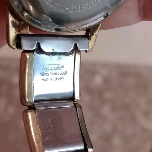 Super Anker 21 Rubis watch used, vintage, gold rolled