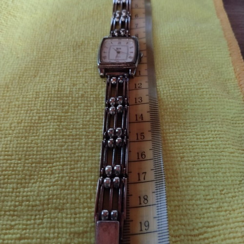 Loisir silver 925 wristwatch, vintage style bracelet, women's