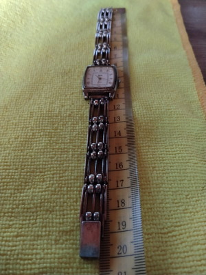 Loisir silver 925 wristwatch, vintage style bracelet, women's