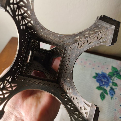 Eiffel Tower New Millenium 2000 Celebration iron 29cm like new