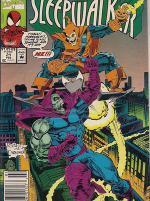 Sleepwalker Marvel Comics used, English, issue 21