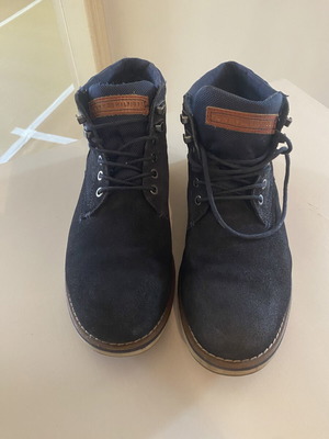 Tommy Hilfiger μποτάκια suede navy blue μέγεθος 43 σαν καινούργιο
