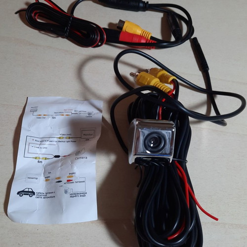 Car rearview camera new, waterproof with metal frame