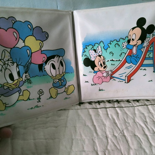 Vintage Disney Baby Book 1992 Luv n' Care like new