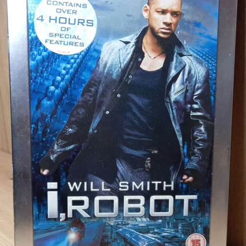 I, Robot DVD like new, English edition, 2 discs special