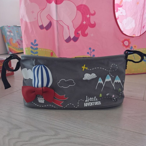 Choopie stroller organizer like new with velcro straps and bottle holders
