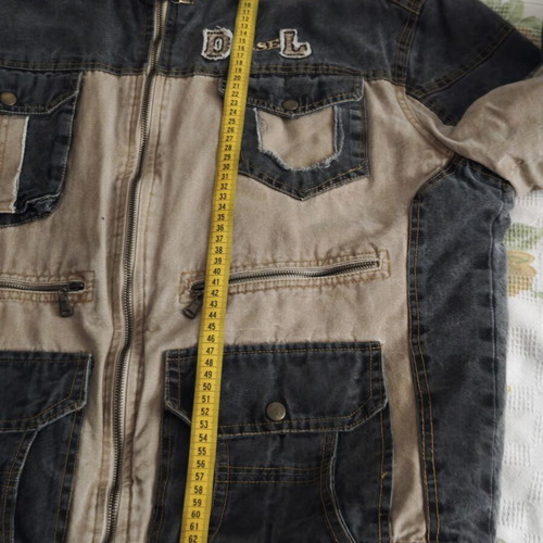 Diesel vintage men's denim jacket used, size L