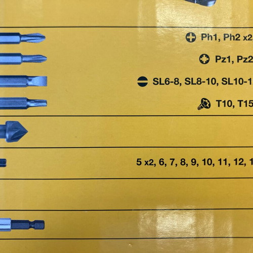 Dewalt bit and drill set new