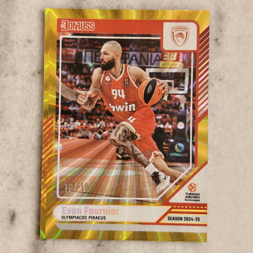 Evan Fournier Gold Laser Card new, rare