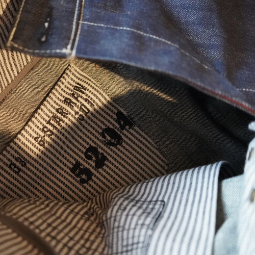 G-Star Raw Vintage Handcrafted Jeans Like New, Heavy Blue Denim