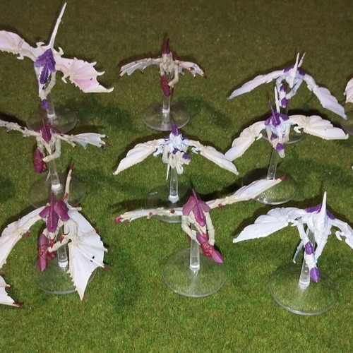 Tyranids ready army, 75 models in total