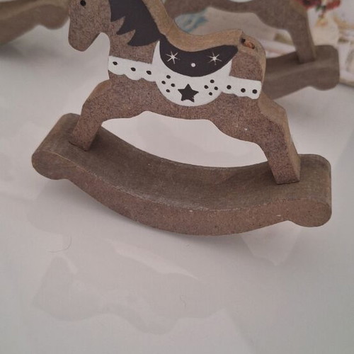 Rocking Horses pack of 4, new, one missing tail