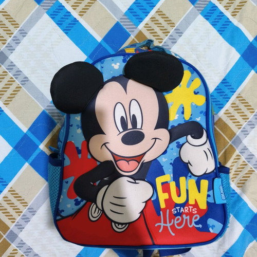 Mickey toddler school backpack Diakakis like new