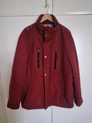 B.s Bags men's jacket XXL like new, red