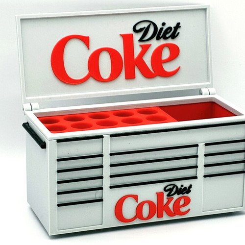 Coke Diet Organizer Pen Holder Pencil like new
