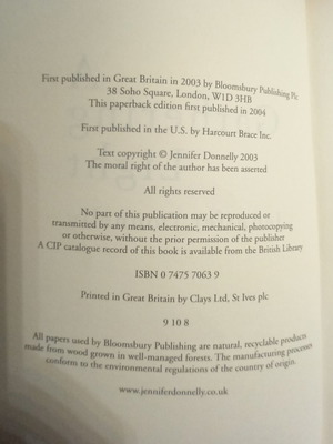 A Gathering Light used English book