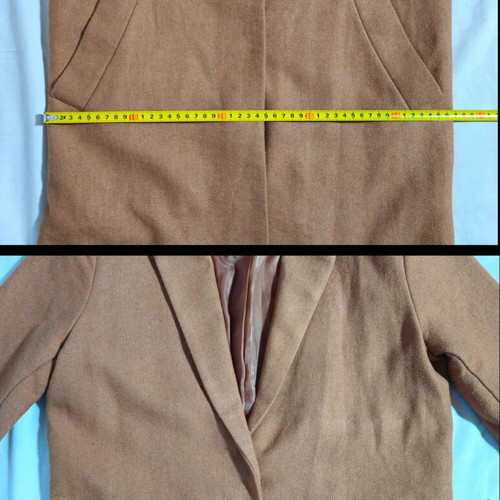 Vintage Minimum wool blend long coat like new, camel color